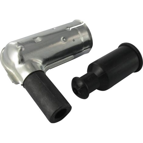 CONNECTEUR DE BOUGIE pour Tondeuse à gazon, Métal, Iridium, 14mm x 1,25mm, 1 pièce (1/2)