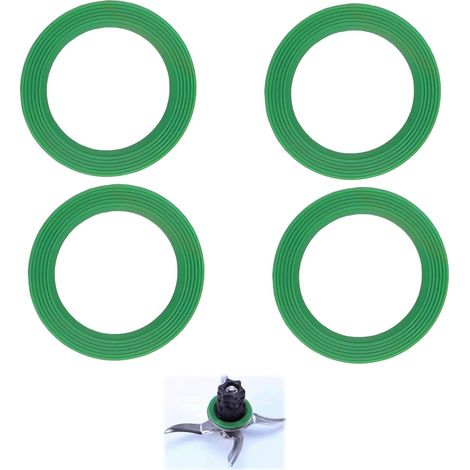 4-teiliger Messerdichtungssatz, kompatibel mit dem Mixmesser der Thermomix Küchenmaschine TM5 und TM6, Ersatzring, kompatibel mit Zubehör für TM5 und TM6 (1/5)