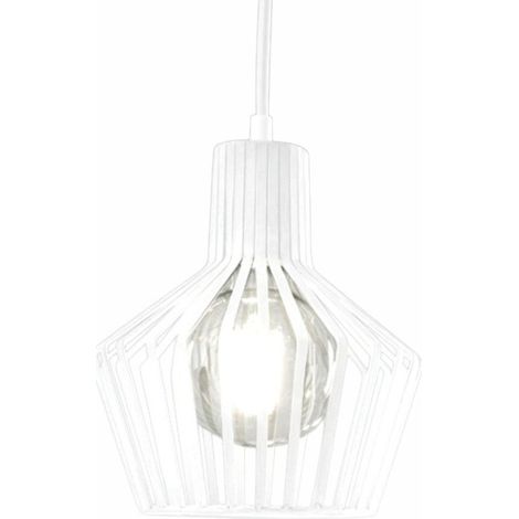 Sospensione moderna gea luce gsokit gsos01 e27 led senza rosone metallo