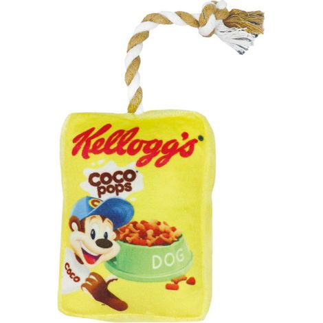 Record Dog Kelloggs Peluche con Cor- Giallo - Accessori