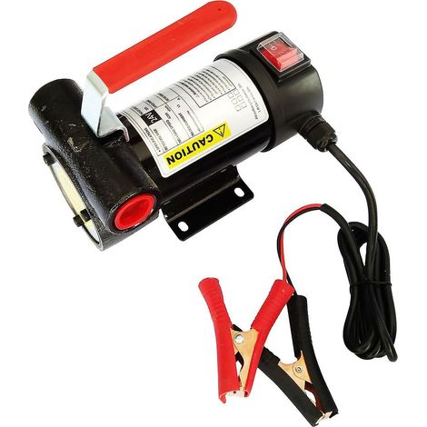 24V Tragbare elektrische Kraftstoffförderpumpe/Extraktorpumpe für Motoren, Autos, Diesel, Kerosin und Öl