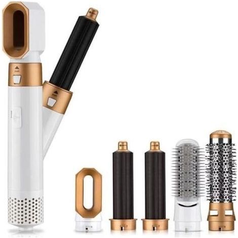 5-en-1 Air Styler Hair Styler, Multistyler Sèche-cheveux, Brosse Soufflante avec 5 accessoires, pour sécher, Brosse Coiffante (1/5)