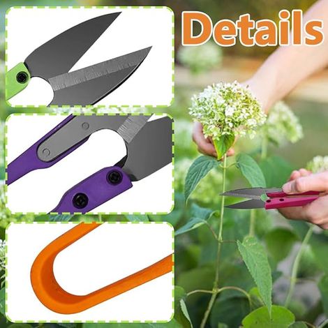 Bonsai Scissors Garden Secator, Sewing Scissors Stainless Steel Wire Cutter Fabric, Wardrobe (1/4)