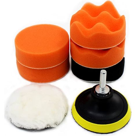 Jeu de disques de polissage, polissage auto-adhésif pour voiture (1/3)