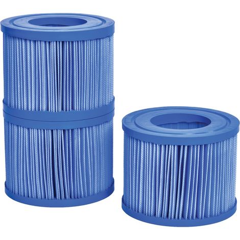 Set mit 3 Netspa Spa-Filterpatronen /Reinigung/Erhaltung der Spa-Wasserqualität - Kompatibel mit Netspa Spas SAUF Vita Premium