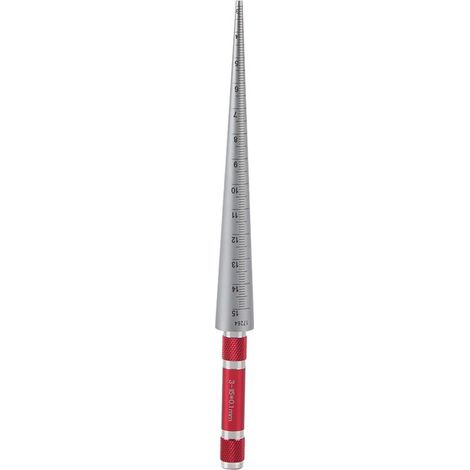 Jauge Conique, Jauge D'ouverture en Acier Inoxydable 3 à 15 Mm, Outil de Mesure pour Pièces à Paroi Fine, Tuyaux en Plastique, Haute Précision, Taille Compacte, Outil de Mesure (1/5)