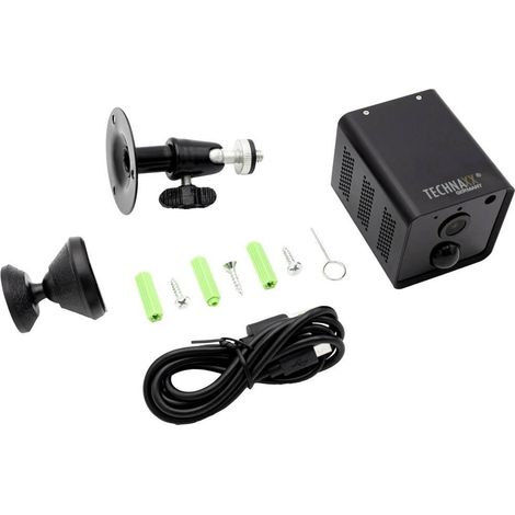 Technaxx TX-190 cámara de seguridad IP negra 2304x1296