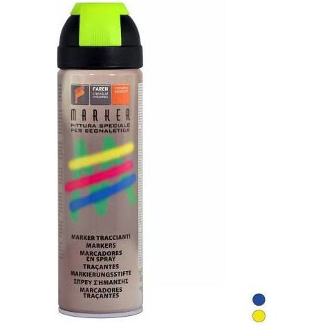 VERNICE SPRAY MARKER TRACCIANTE Misura: Blu Fluo 400 ml