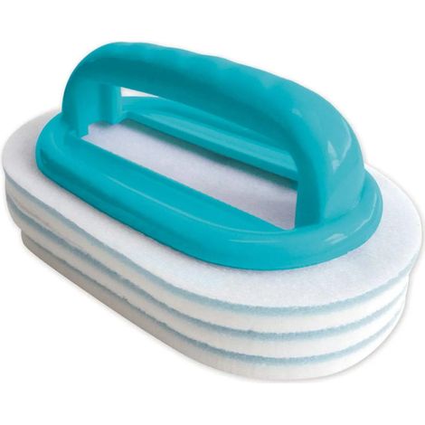 Bayrol – Brosse ligne d'eau pour nettoyage piscine – 2 tampons de rechange – Compatible tous revêtements – Kit d'entretien piscine