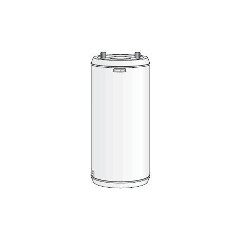 NIBE Heizungspufferspeicher UKV 40 Wand Hxd 540x450mm,Verkleid.Stahlblech lack. - 88470