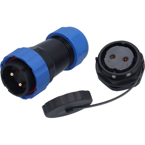 Connecteur étanche IP68, écrou arrière, prise d'alimentation aéronautique 380 V 45 A pour câble/fil, broche SP282