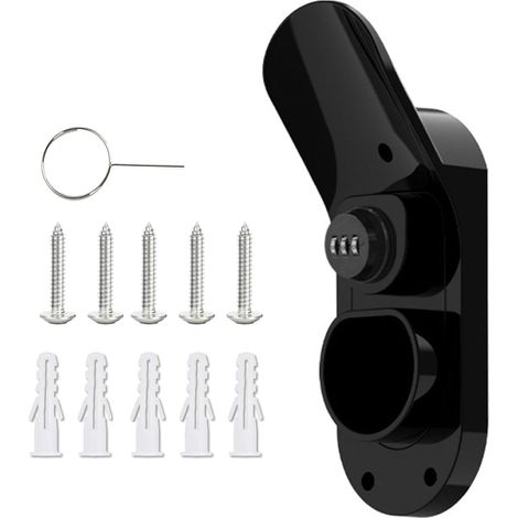 Type 2 Cable Wall Mount, EV Charger Bracket (1/5)