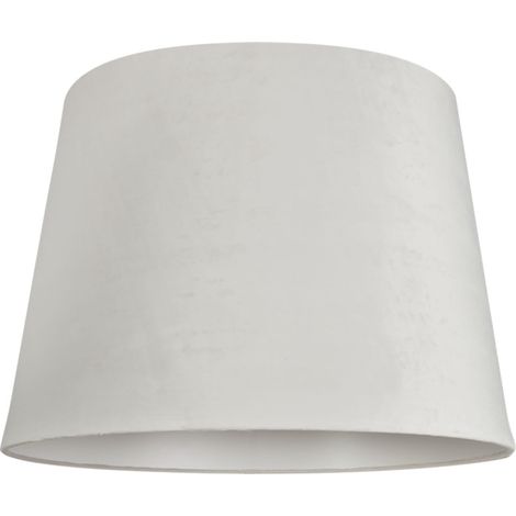 Paralume conico velluto crema 44,5cm E27 Nowodvorski