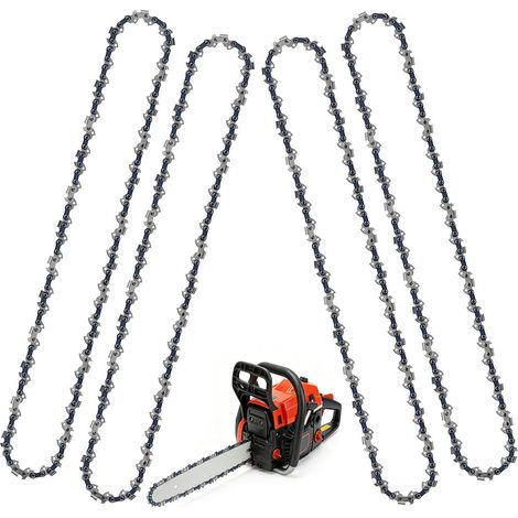 4 Stück Sägekette 3/8"LP 1,1 mm 52 TG (1/5)