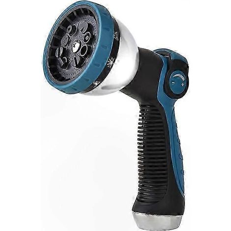 10-Mode Thumb-Control Garden Sprayer with High-Pressure Nozzle (Blue) (1/5)