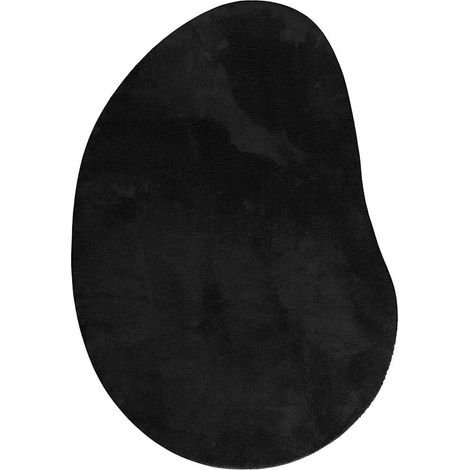 Tapis de sol,Tapis Noir 140 x 200 cm Polyester CFW779682 (1/5)