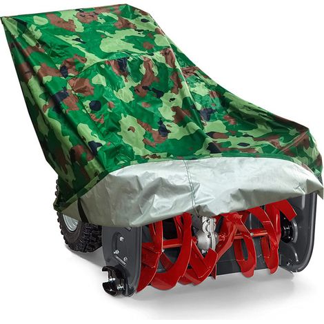 Housse de protection extérieure pour souffleuse à neige - Protection imperméable robuste pour la plupart des souffleuses à neige électriques (1/5)