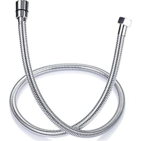 Flexible de douche 1,5 m en acier inoxydable anti-torsion – Tuyau de douche universel avec raccord standard G 1/2 – Compatible avec toutes les douchettes et supports muraux – Résistant aux plis et à l (1/5)