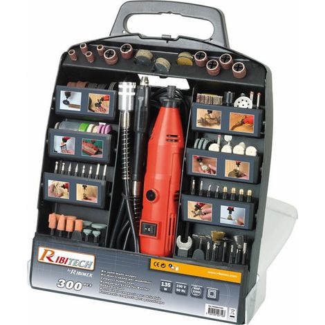 Kit Mini Trapano 135w In Valigetta 300 Accessoires Modellismo Fa Ida Te Promkit300 (1/4)