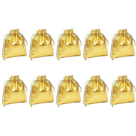 50 Stück Geschenktüten mit Kordelzug