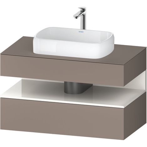 Duravit Collection One Konsolenwaschtischunterbau, 1 Auszug, 1 (1/2)