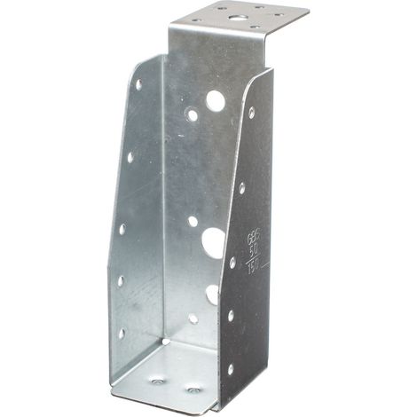 Sabot aile intérieure avec lèvre galvanisé pour poutres de 5 x 15 cm - Par pièce (1/3)