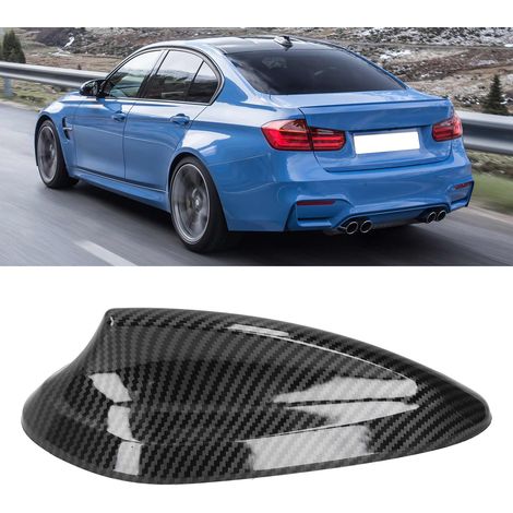 Antennenabdeckung aus Kohlefaser mit Haifischflossenform, Typ B, kompatibel mit BMW 1er/2er/3er/3er GT/4er/5er/7er/M2er/M3er/M4er Reihe (1/5)