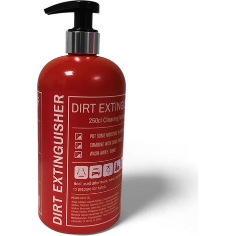 Dispensador de jabón líquido para extintores, envase de 250 ml para bomberos. (1/4)