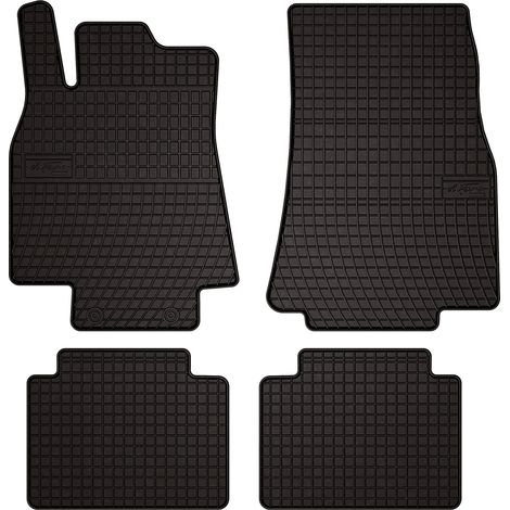 Tapis de sol en caoutchouc pour : Mercedes Classe B W245 (2005-2011) - noirs, sur mesure
