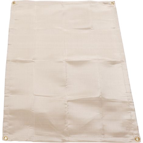 Tapis isolant haute température 500°C en fibre de verre, protection anti-brûlure pour four, barbecue et camping. (1/5)