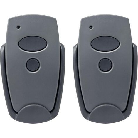 Lot de 2 télécommandes universelles pour porte de garage 868 MHz compatibles avec Marantec Digital 302, 304, 382, 384, 313, 321, 323, 131 (1/5)