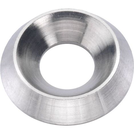 Rosetten 8 mm, 6 Stück, Edelstahl A4 Rosetten