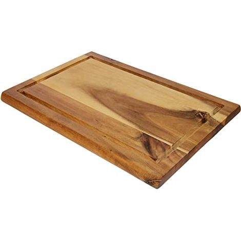 Kesper 28180 - Tagliere Acacia, 32 x 21 x 1,5 cm, Colore: Marrone (1/4)