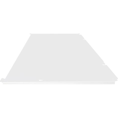 Sous-face pour cache en aluminium blanc taille XS - DECOCLIM-23AXS9010-SSF (1/3)