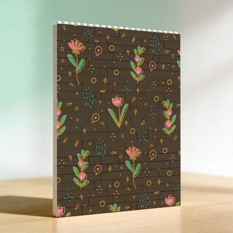 Cadre en briques de construction, idée cadeau saint valentin (1/5)