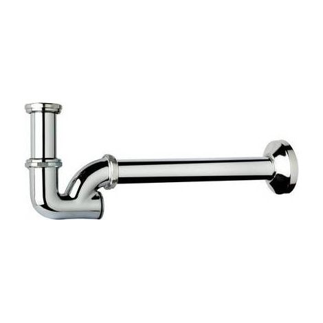 SIFONE ALTA QUALITA' - MOD. "U" IN OTTONE UNI EN 274 Misura: 1" x 26