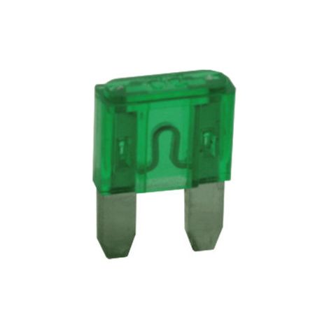 Miniatur-Flachsicherung 30Amp 11x17mm GRÜN