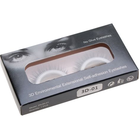 Cils Professionnels 3D Autocollants 01 - Extensions de Faux Cils Sans Irritation (1/5)
