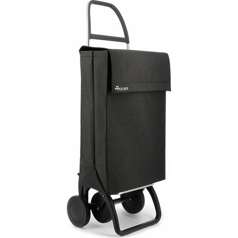 Trolley Rolser Jean Tweed 4 Ruote - Nero (1/5)