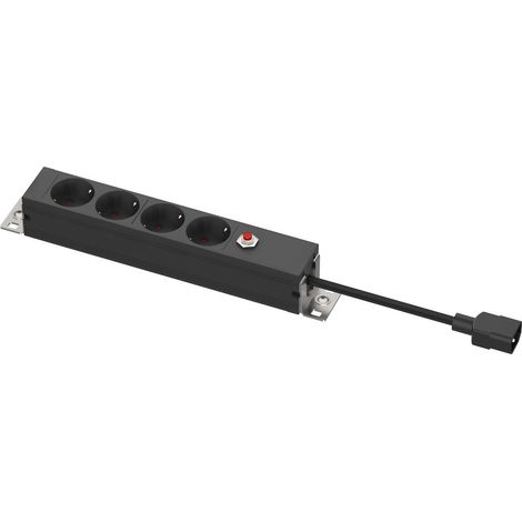 Vogels RISE A152 - Unidad de distribucin de alimentacin - with bracket - 240 V - conectores de salida: 1 (IEC 60320 C14) - 5 m cable - Europa