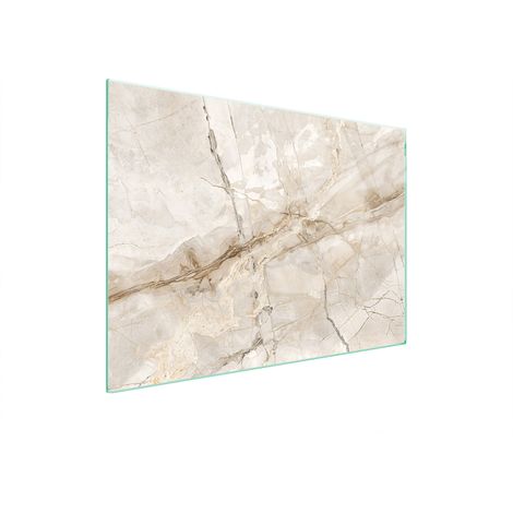PLACA PROTECTORA DE VIDRIO PARA ESTUFA 70x52 MÁRMOL (1/5)