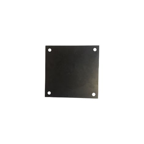 Platine acier percée 200x200x10 (1/2)