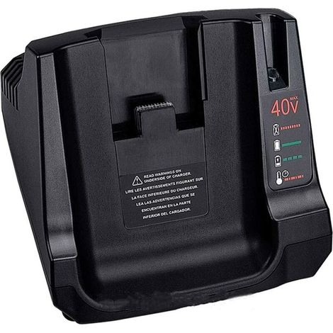 36 V 40 V MAX-Akkuladegerät mit 2 USB-Ersatz für Black + Decker LCS36 LCS40 Li-Ionen-Akku (nur Ladegerät, kein Akku) (1/4)