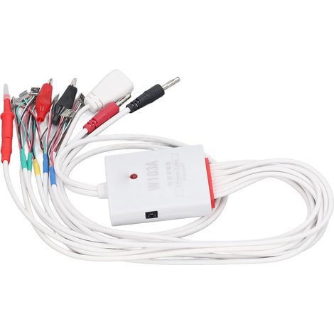 Câble d'alimentation DC pour test de démarrage, cordon de détection périphérique USB, interface ampèremètre pour vérification d'appareils électroniques. (1/5)