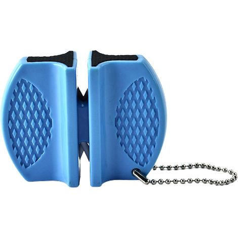 Petit couteau Aiguiseur Mini Double face Portable Outdoor Household Quick Sharpener Outil de cuisine (1/2)
