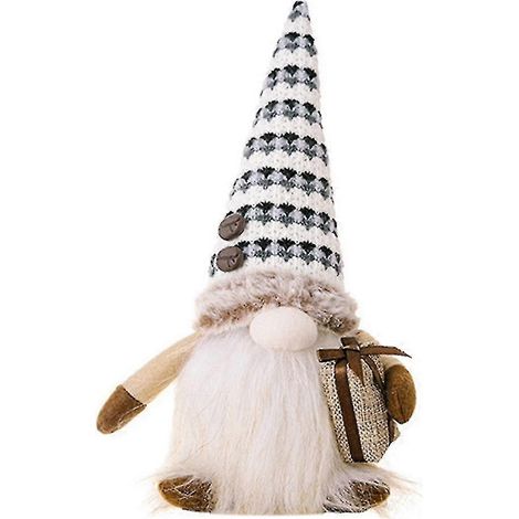 Décoration d'intérieur lumineuse Gnome Grain de Café Figurine Gnome Lumineuse B (1/5)