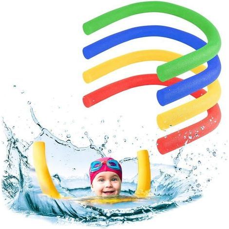 Frite Piscine en Mousse Multipack Frites de Piscine Tube Nouille Piscine Flotteur Jouet Accessoire Natation Enfant Adulte