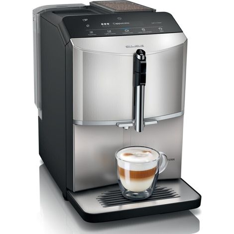 Siemens TF303E07 EQ300 Kaffeevollautomat, Inox Silber (1/5)