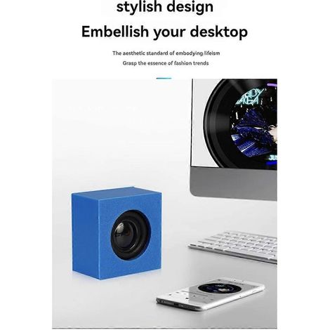 DIY-3D-gedrucktes Bluetooth-Lautsprecher-Set, BT5.0-Stereoverstärker (siehe Foto) (1/5)