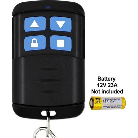 1 pièce Récepteur télécommande 4 canaux, 433 MHz, code roulant, pour porte de garage, lumière et portail, universel